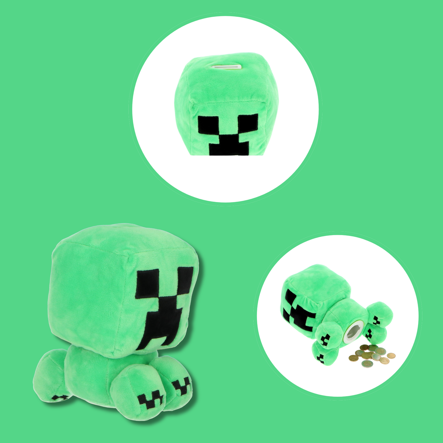 Minecraft Pluche spaarpot