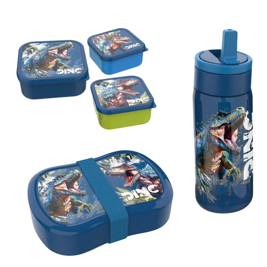 Lunch Buddies lunchset; lunchbox, snackbox en drinkfles