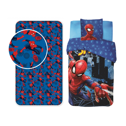 Spiderman Dekbedovertrek + Hoeslaken
