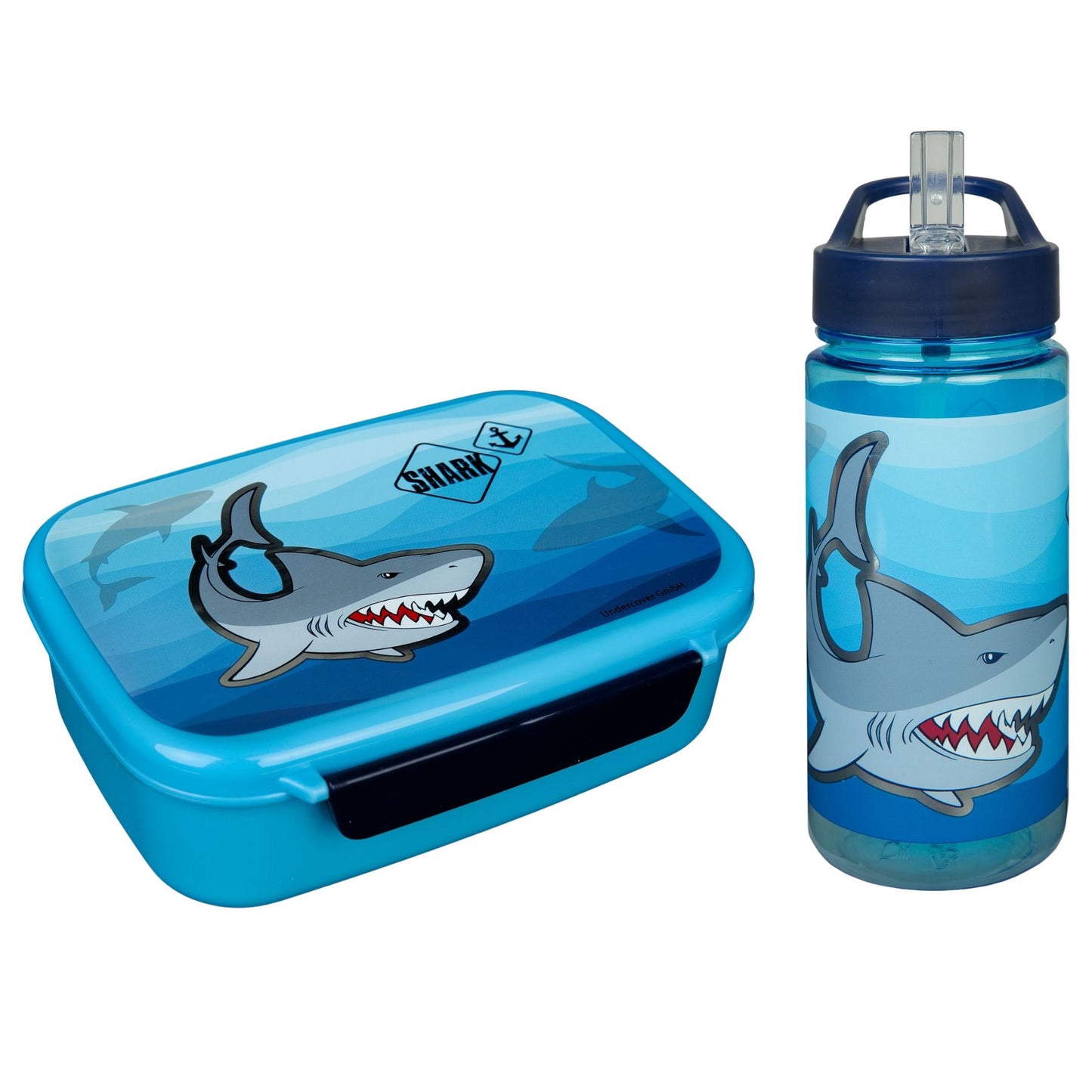 Shark Lunchset; Fles en Lunchbox