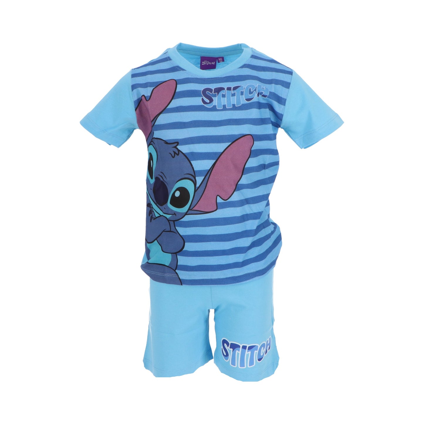 Lilo & Stitch Shortama - Lichtblauw