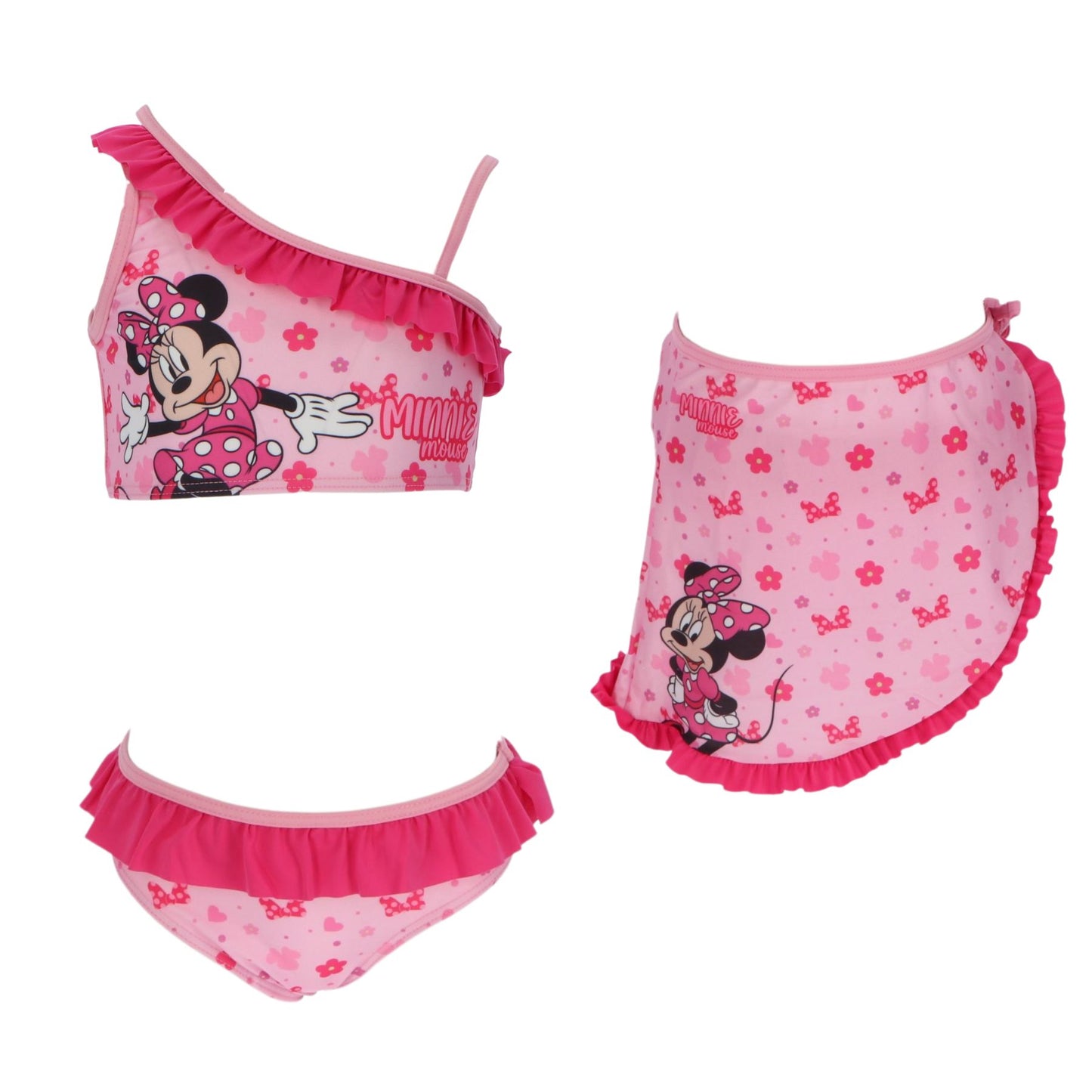 Minnie Mouse Bikini + Sarong