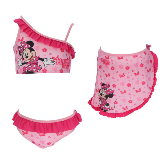 Minnie Mouse Bikini + Sarong