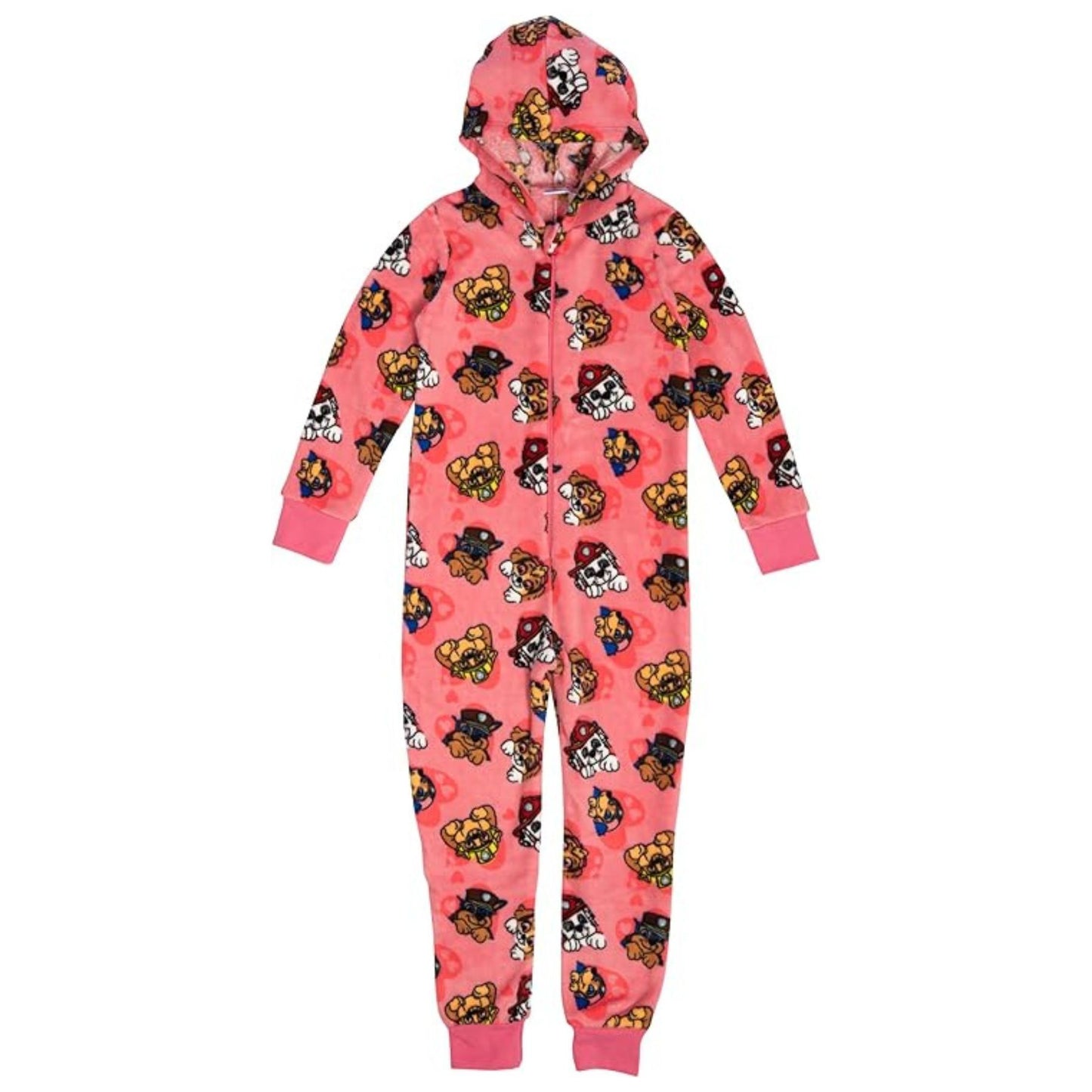 Paw Patrol Coral-Fleece Onesie - Roze