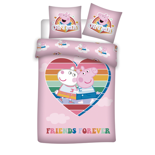 Peppa Pig dekbedovertrek