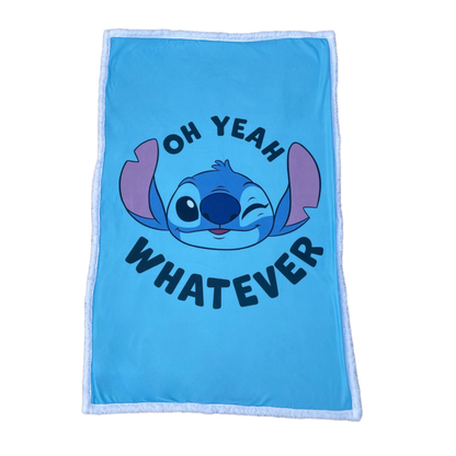 Lilo & Stitch fleece deken - sherpa