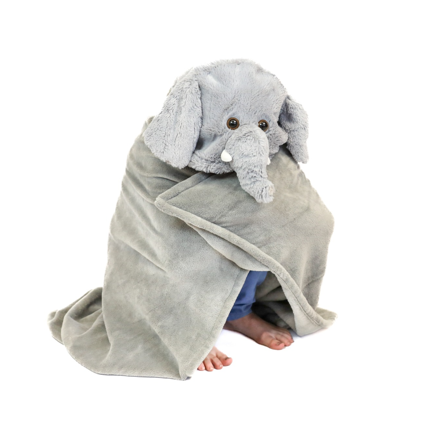 Noxxiez fleece deken - olifant