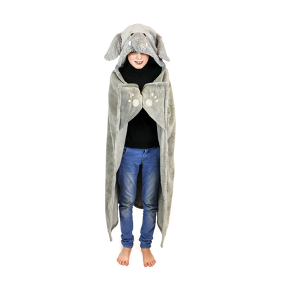 Noxxiez fleece deken - olifant