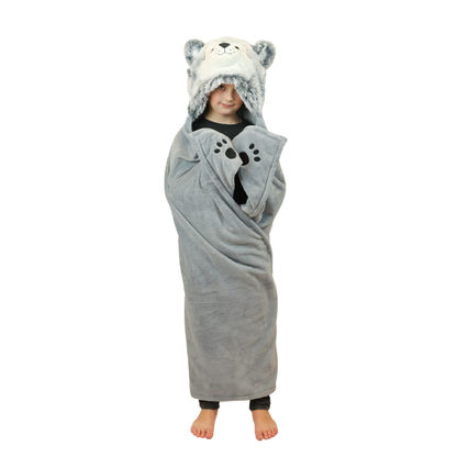 Noxxiez fleece deken - husky