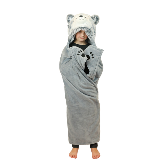Noxxiez fleece deken - husky