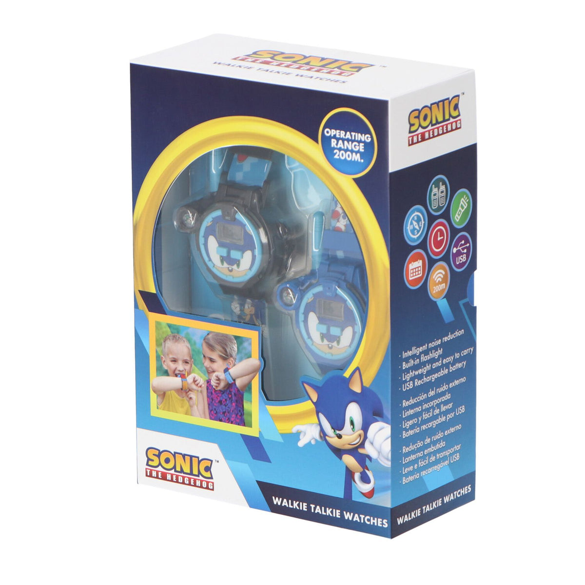 Sonic walkie-talkie horloges