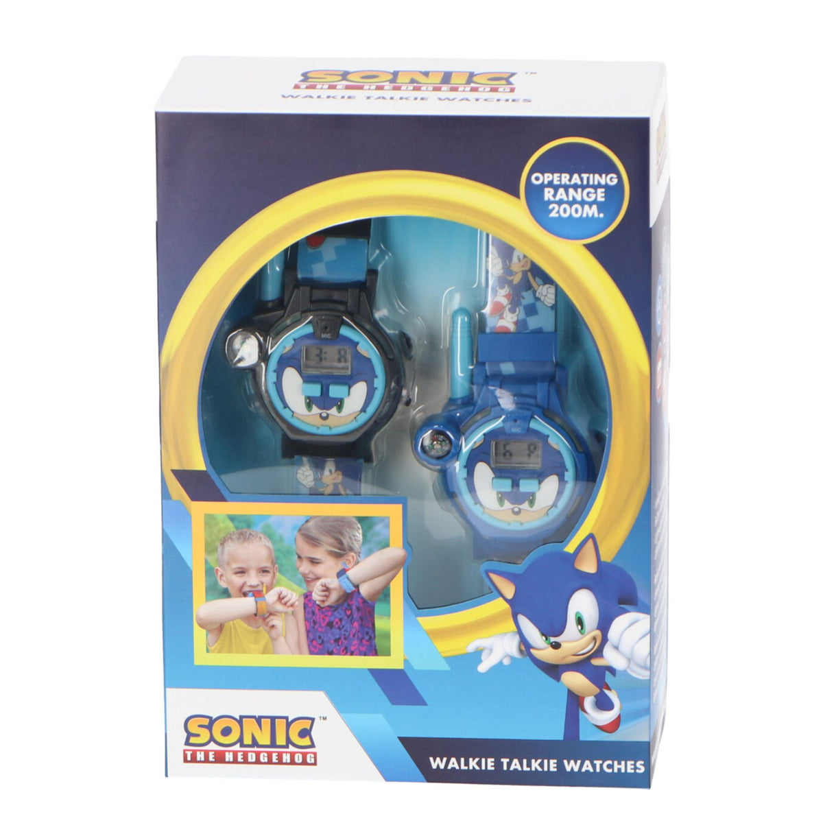 Sonic walkie-talkie horloges