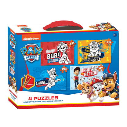 Paw Patrol Puzzel 4-pack .