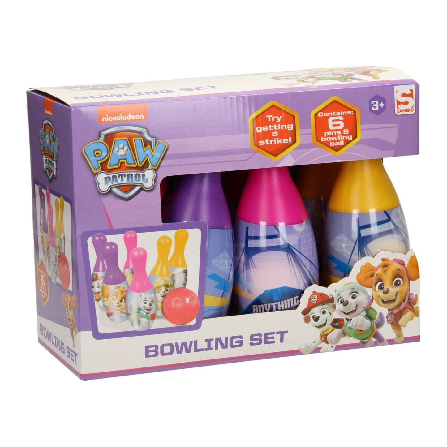 Paw Patrol Bowlingset