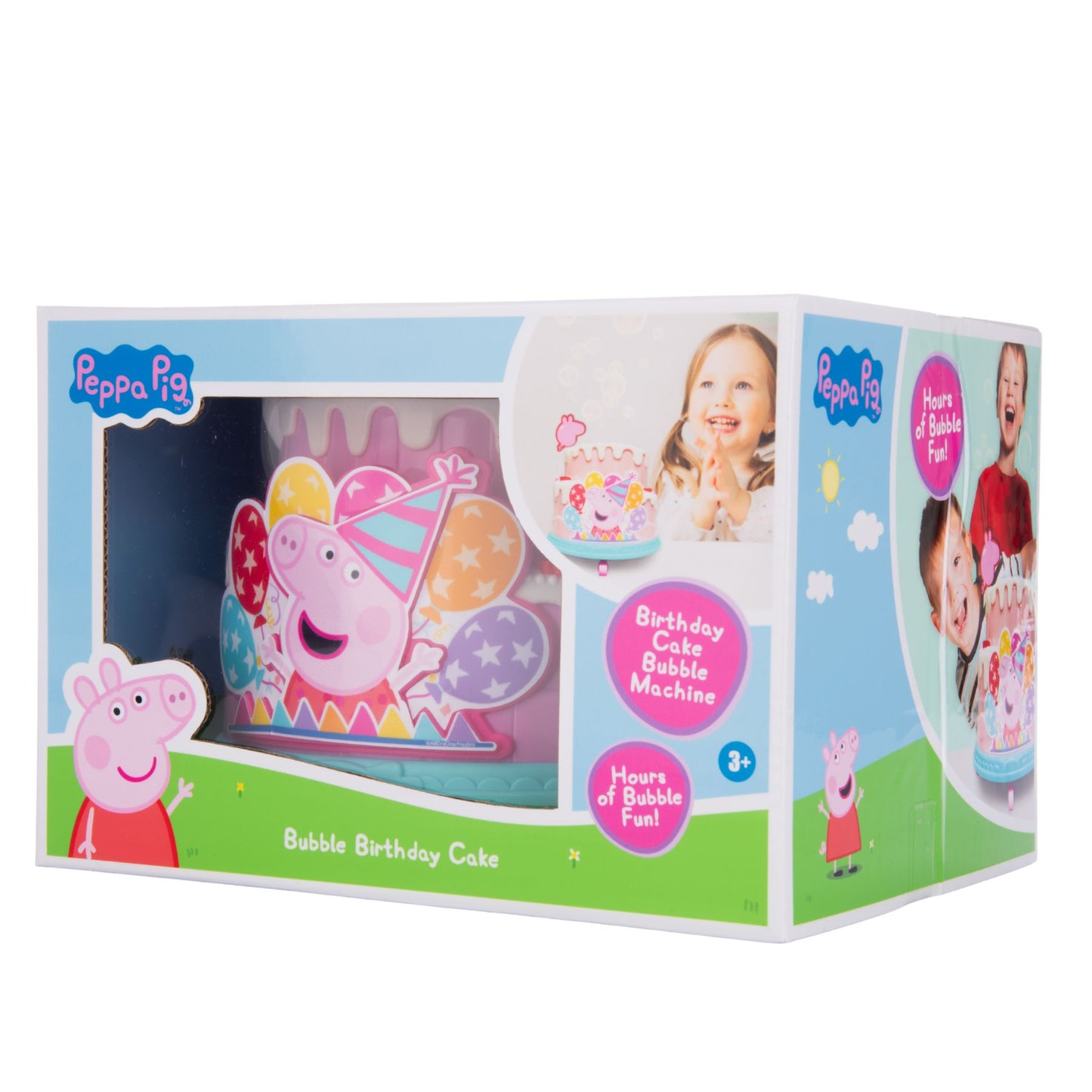 Peppa Pig Bubble Birthday Cake - Roze