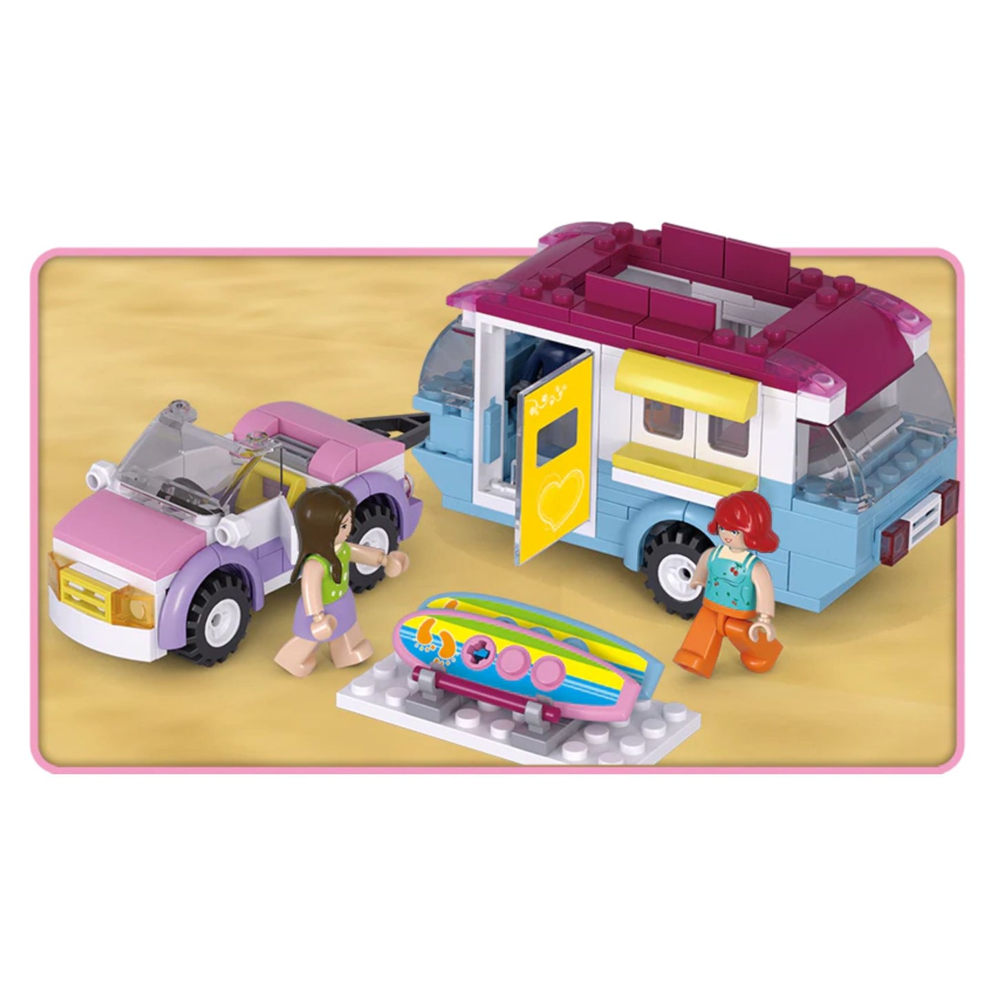 Sluban Auto met Caravan