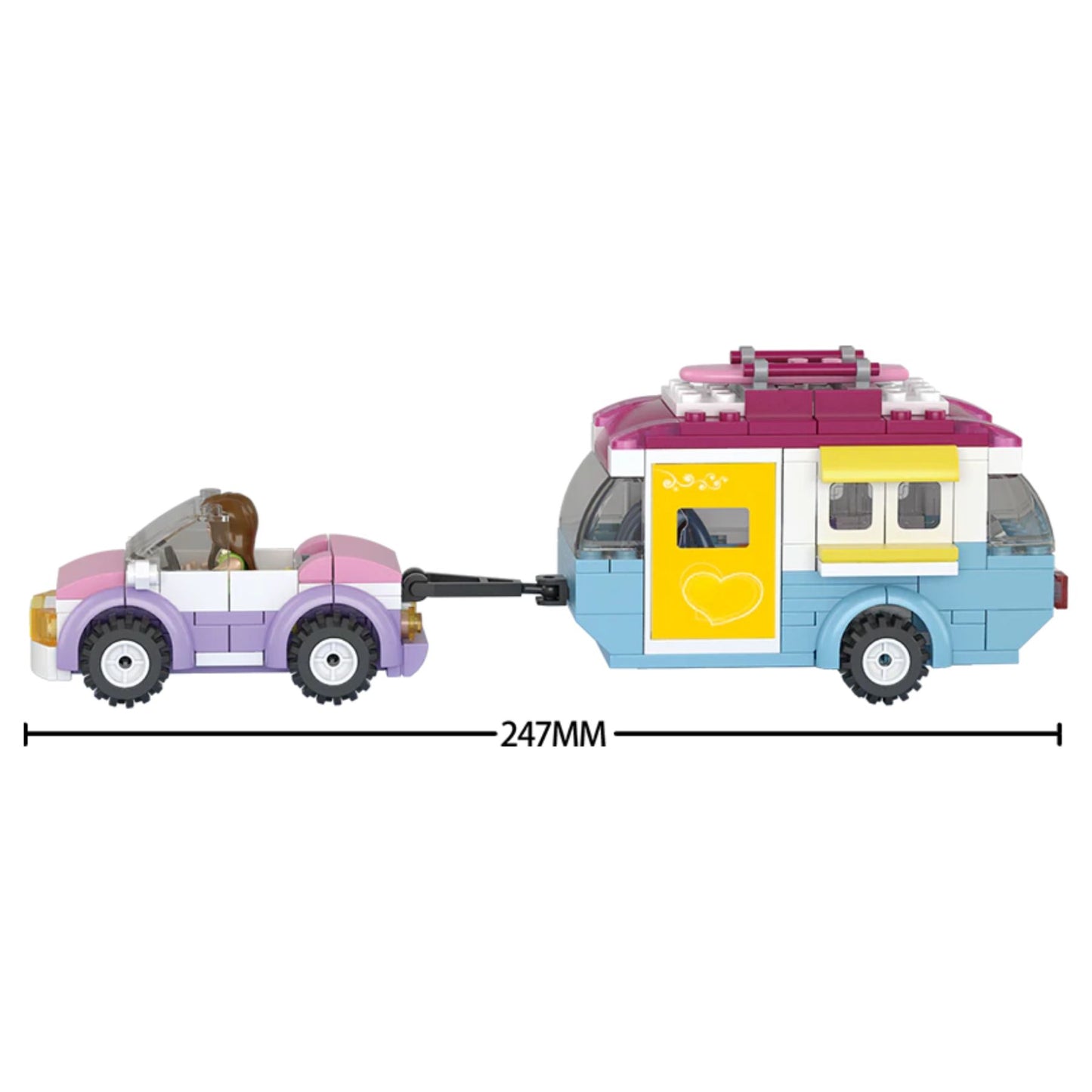 Sluban Auto met Caravan