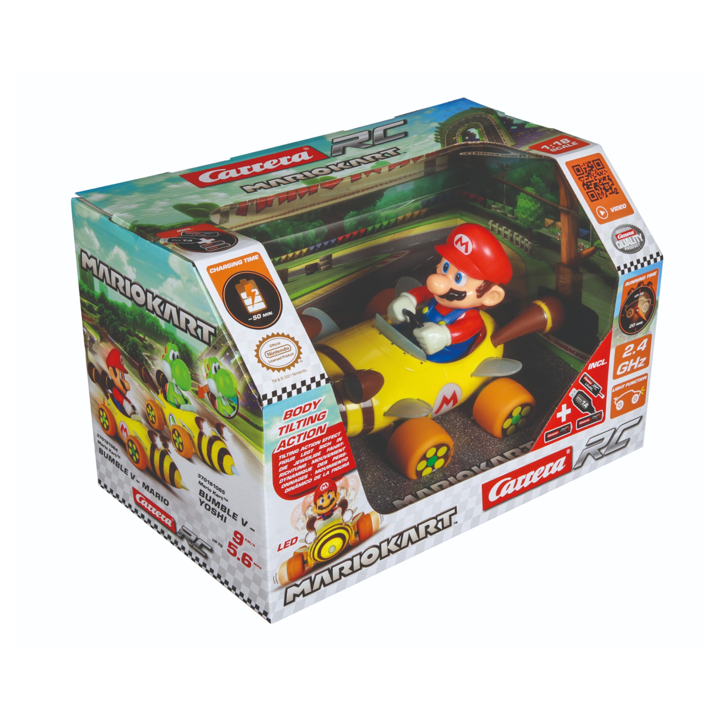 Super Mario 2,4GHz Mario Kartâ„¢ Bumble V, Mario