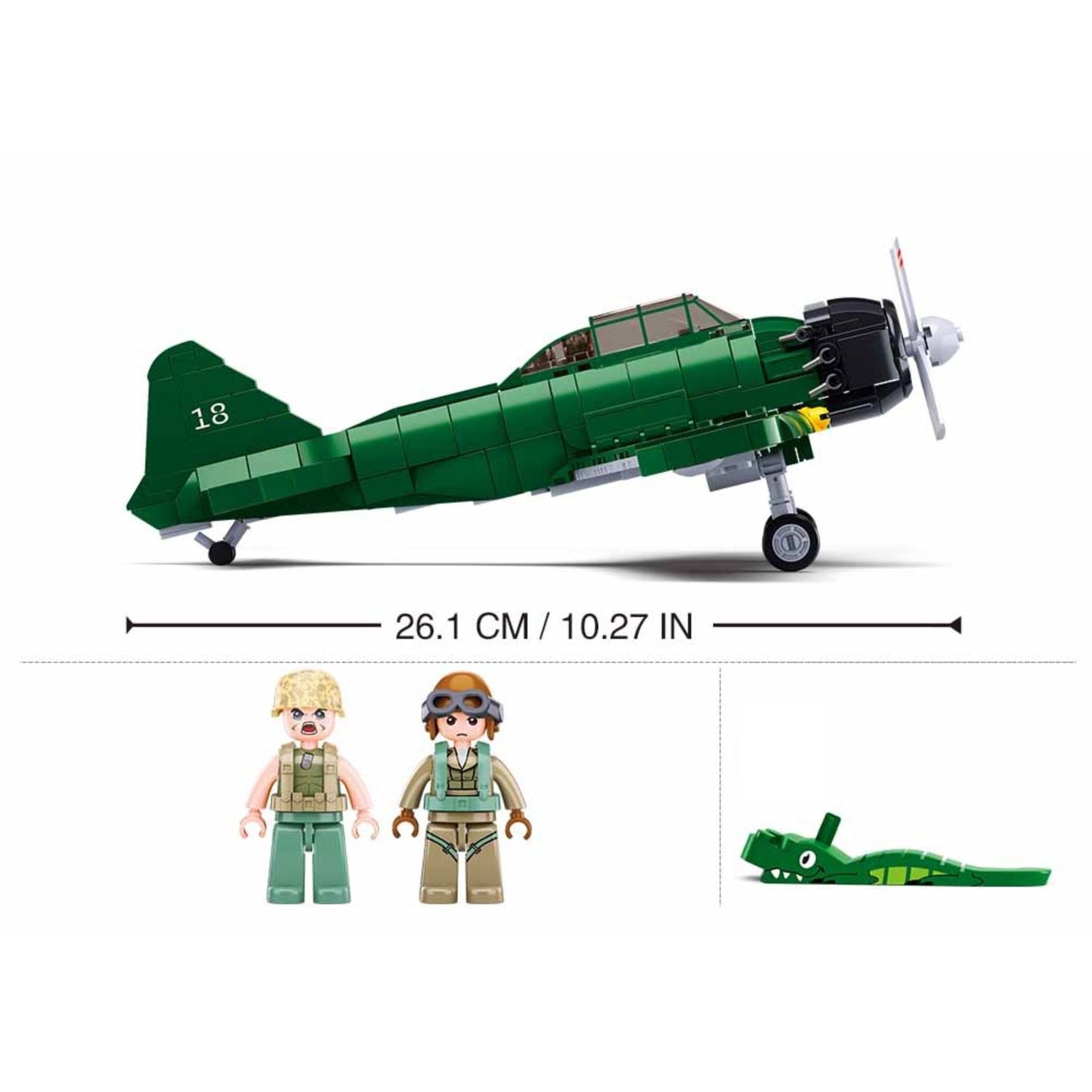 Sluban Gevechtsvliegtuig - A6M Zero