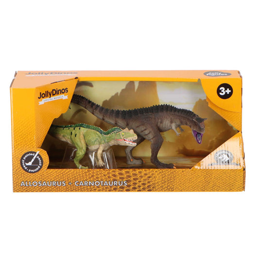 Jollity Speelgoed Carnotaurus Dinosaurus - set van 2