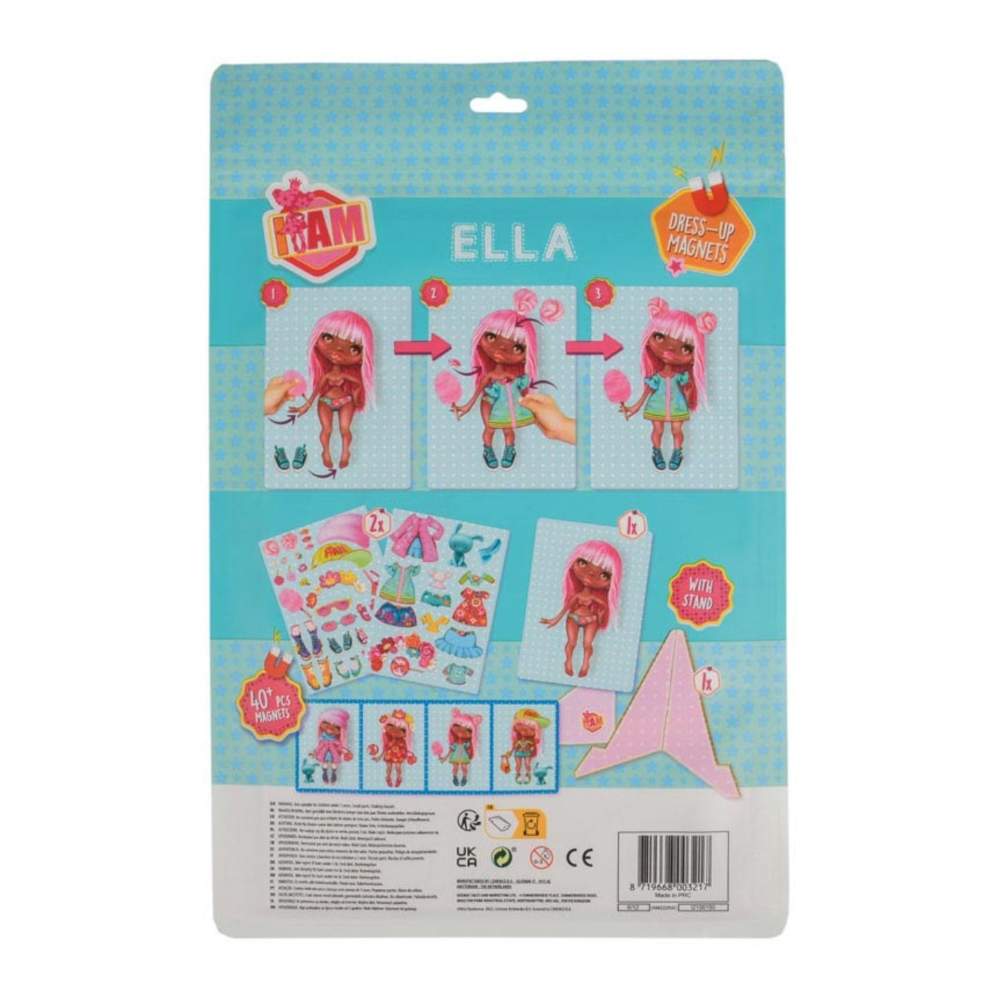 I Am Magnetische Aankleedpop - Ella