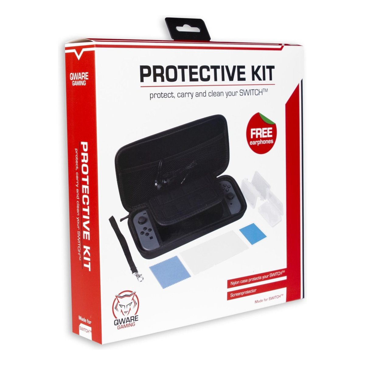 Qware Nintendo Switch beschermset