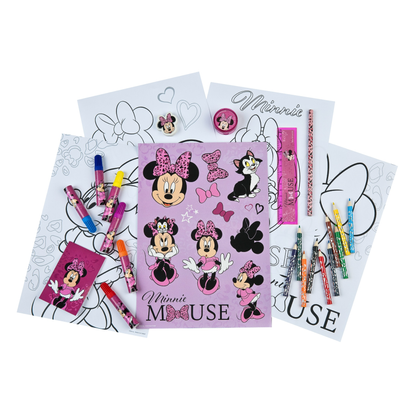 Minnie Mouse Teken- en schrijftoren 35 stuks