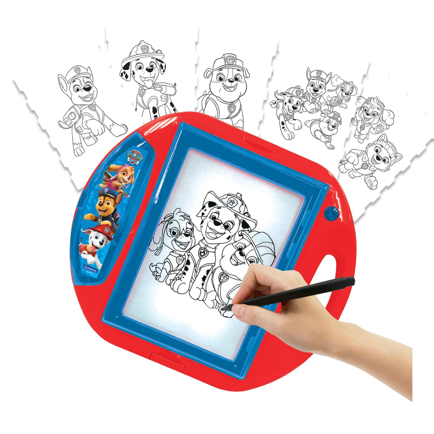 Paw Patrol Tekenprojector met pennen en stempels