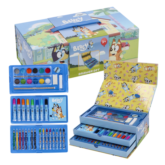 Bluey kleurdoos met laden