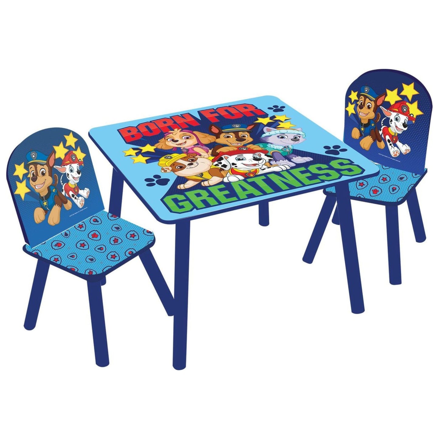Paw Patrol Kindertafel met 2 Stoeltjes