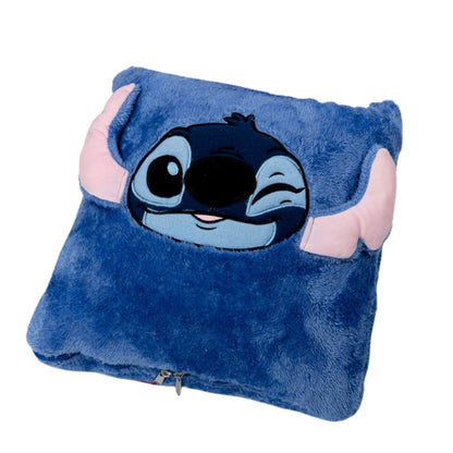 Lilo & Stitch 2-in-1 kussen en fleece deken