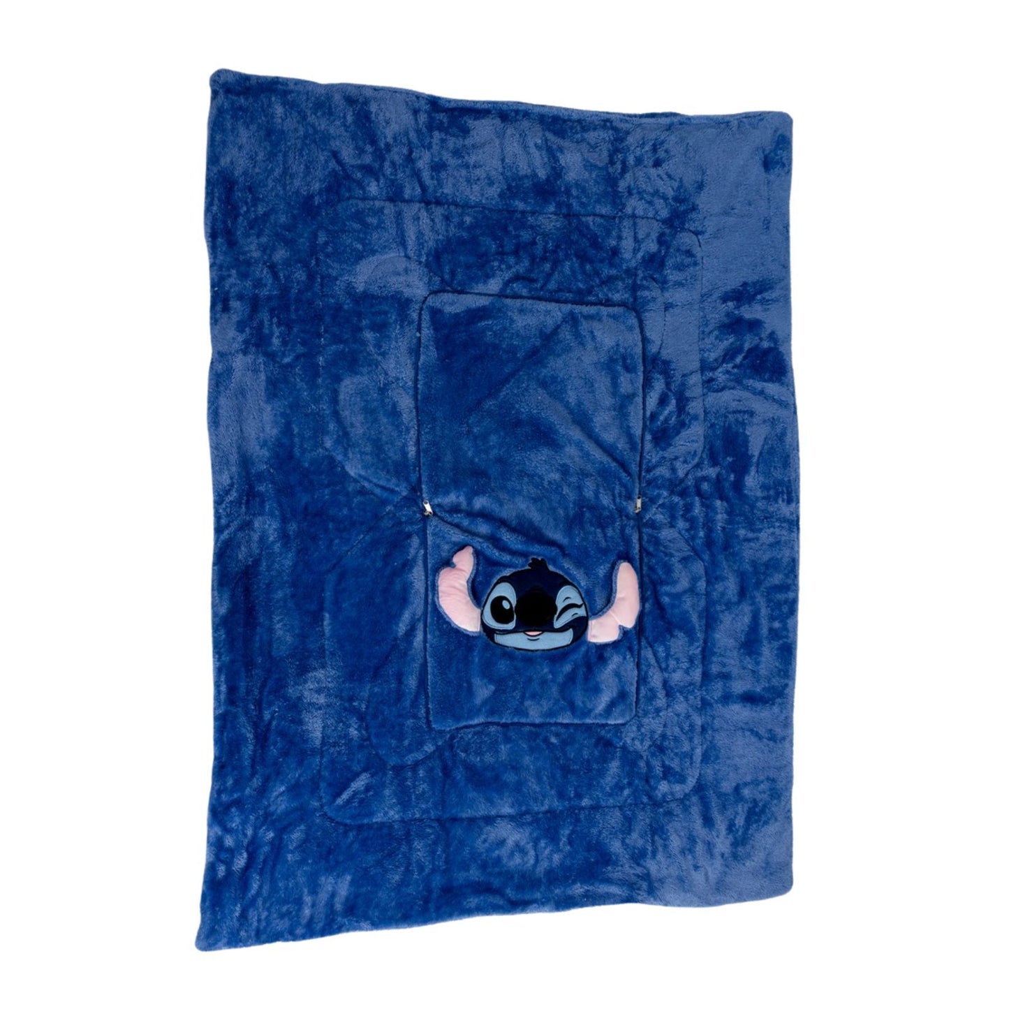 Lilo & Stitch 2-in-1 kussen en fleece deken