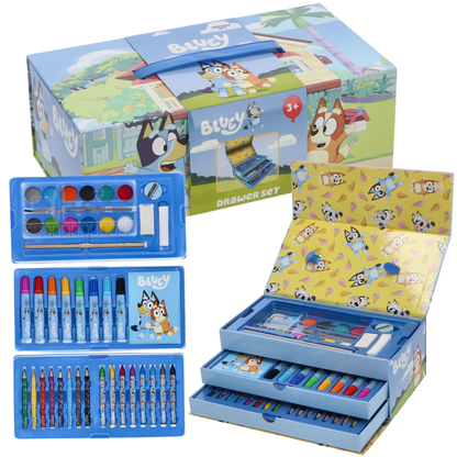 Bluey Kleurdoos met Lade