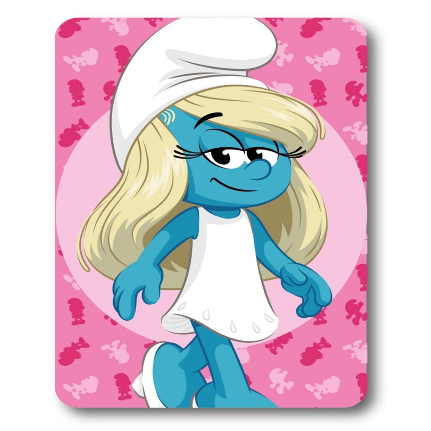 Smurfen fleece deken