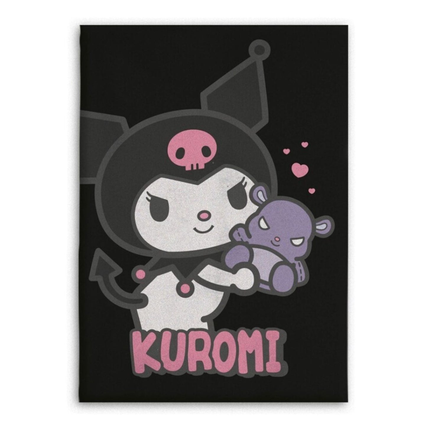 Kuromi fleece deken -flanel