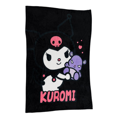 Kuromi fleece deken -flanel