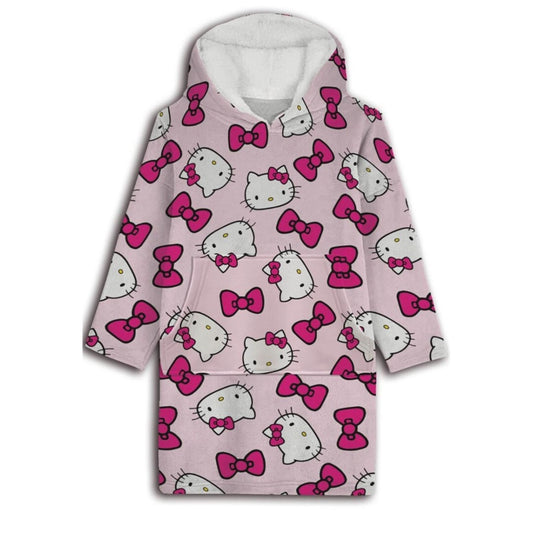 Hello Kitty hoodie deken
