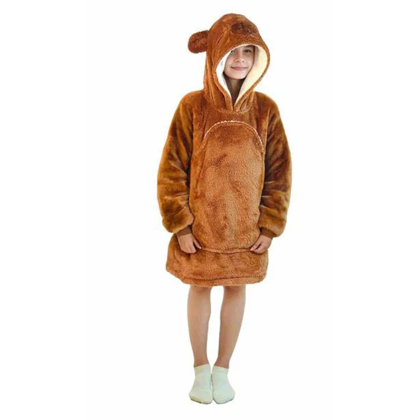 Noxxiez hoodie deken - capibara