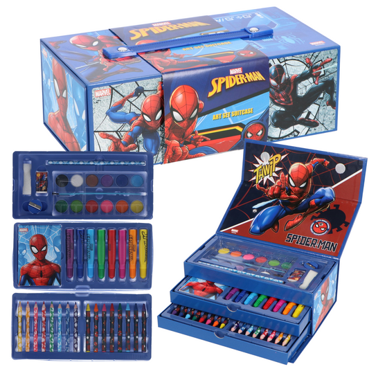 Spiderman kleurdoos met laden