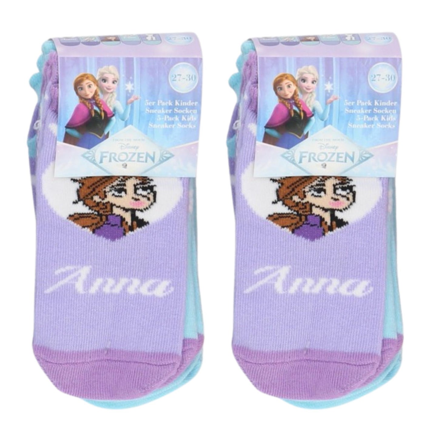 Frozen Sneaker Sokken - 10 Paar