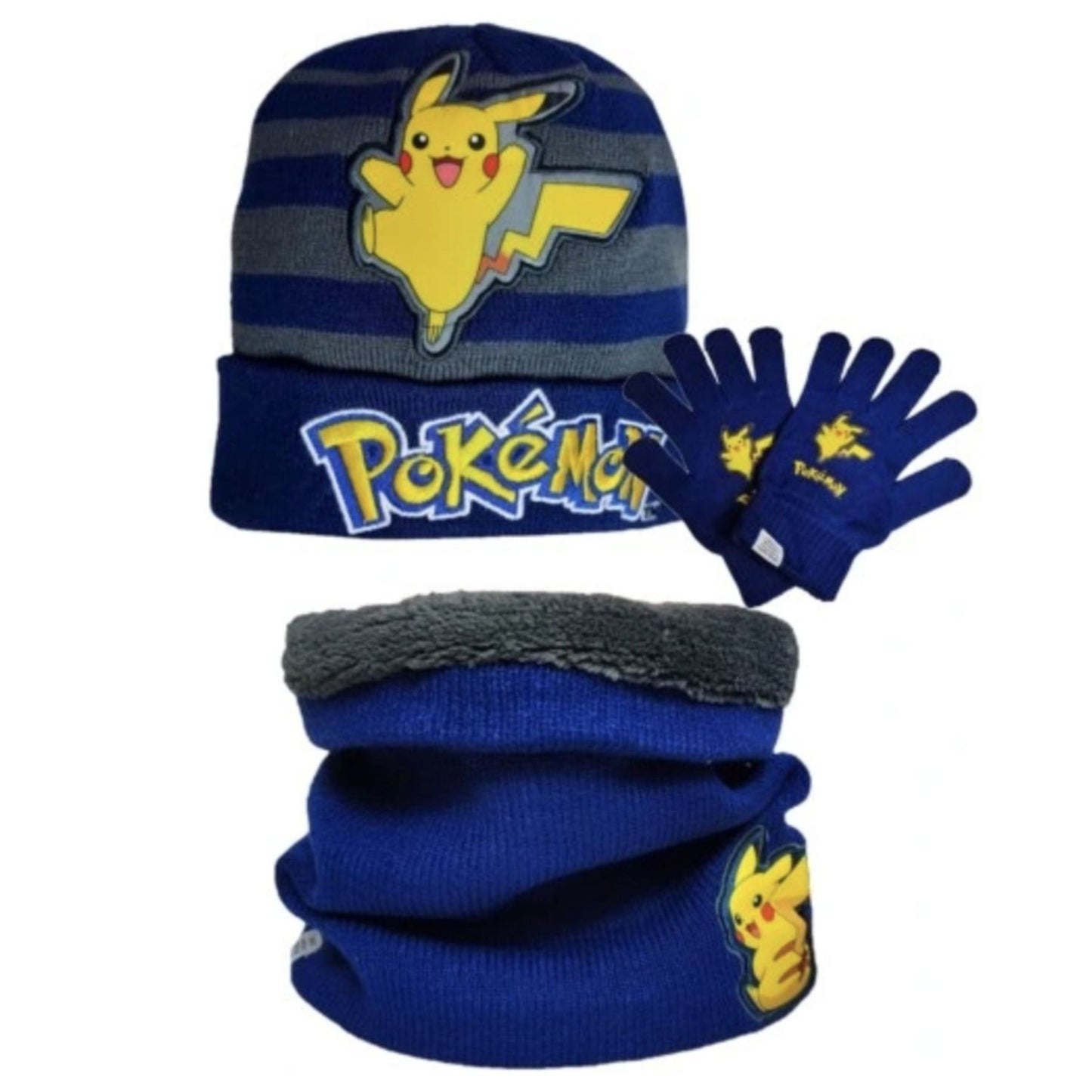 Pokemon muts, col en handschoenen