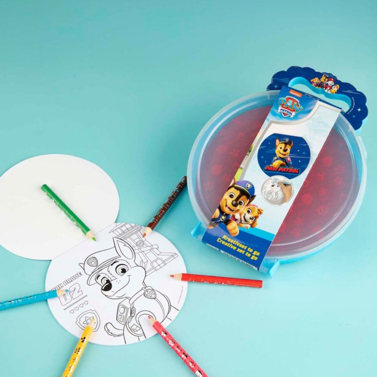 Paw Patrol kleurkoffer