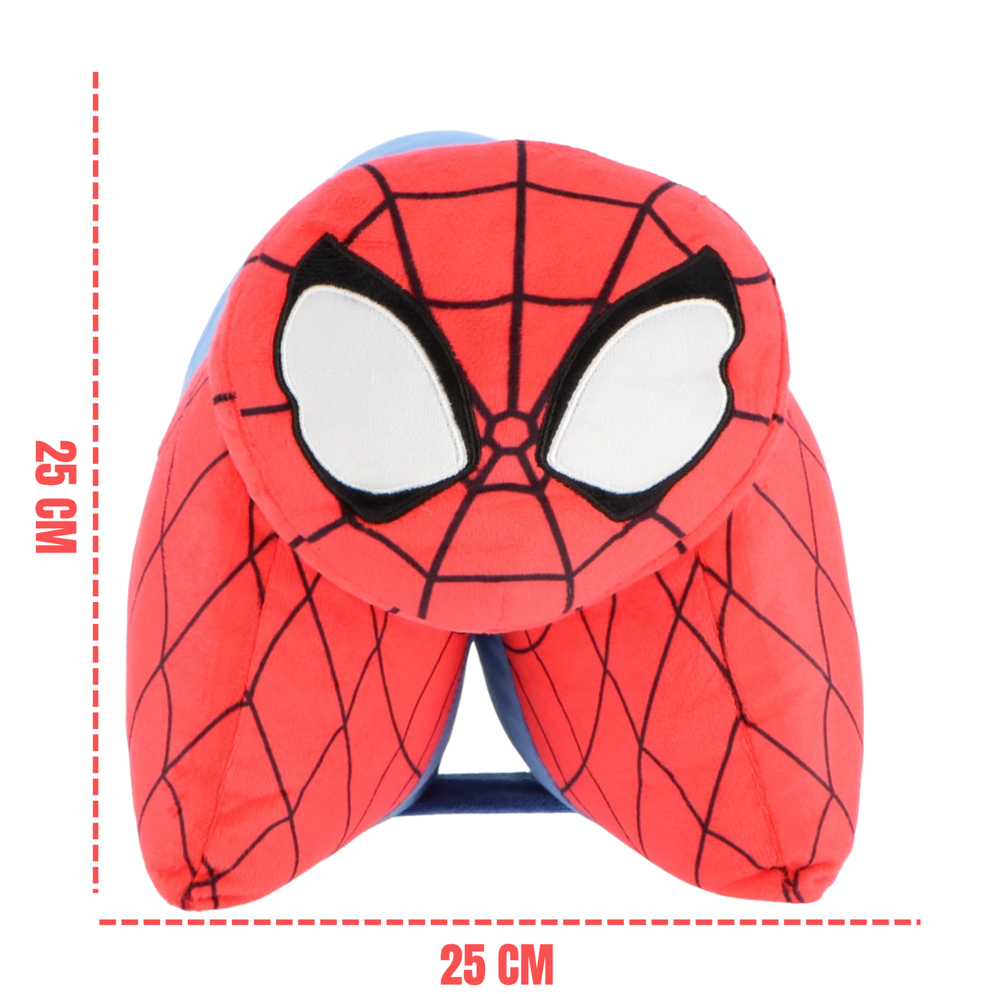 Spiderman 2 in 1 knuffel kussen