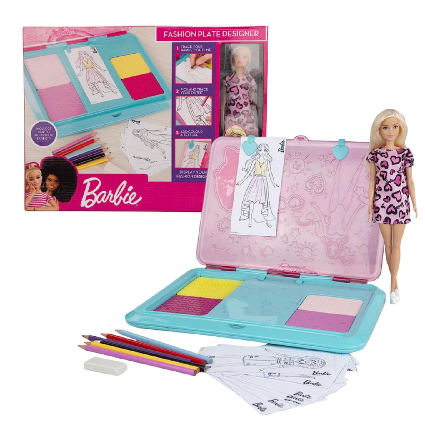 Barbie Fashion plate designer