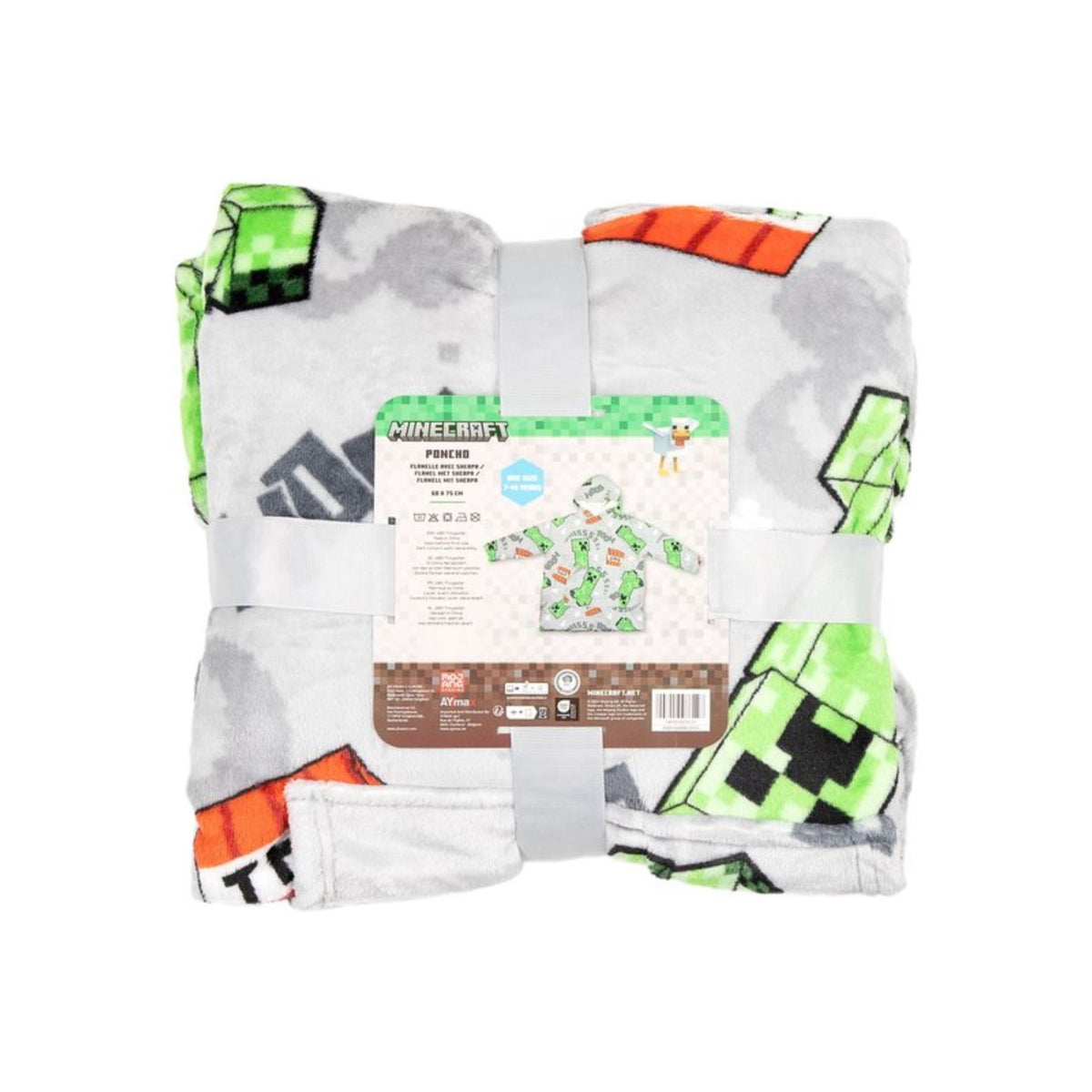Minecraft Hoodie Deken - Volwassenen
