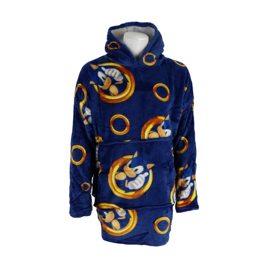 Sonic Hoodie Deken