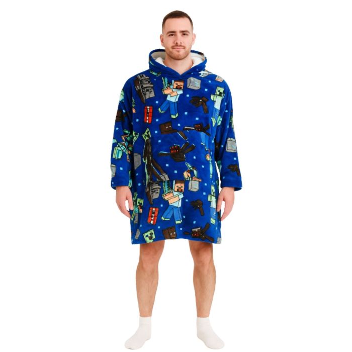 Minecraft Hoodie Deken
