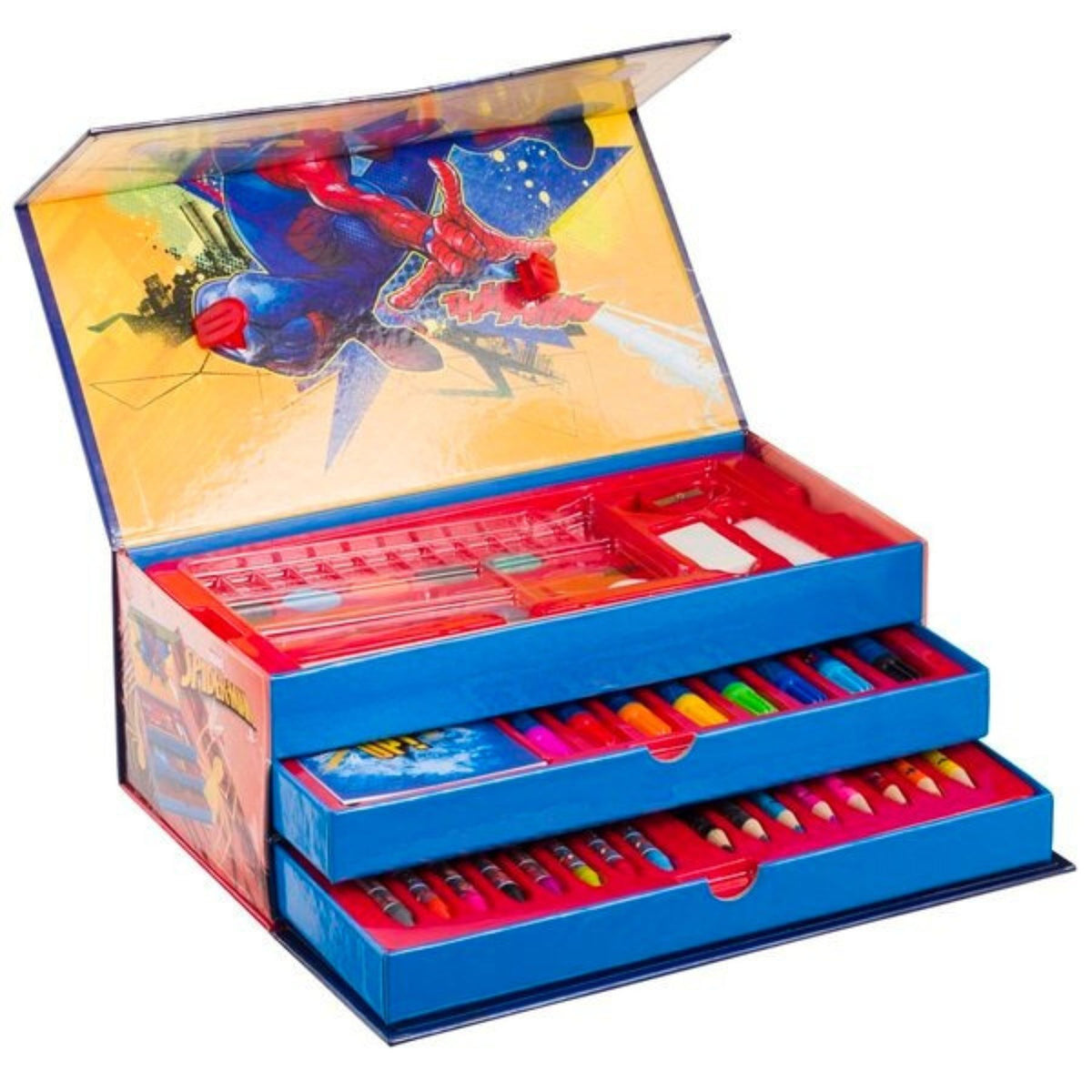 Spiderman kleurdoos met laden