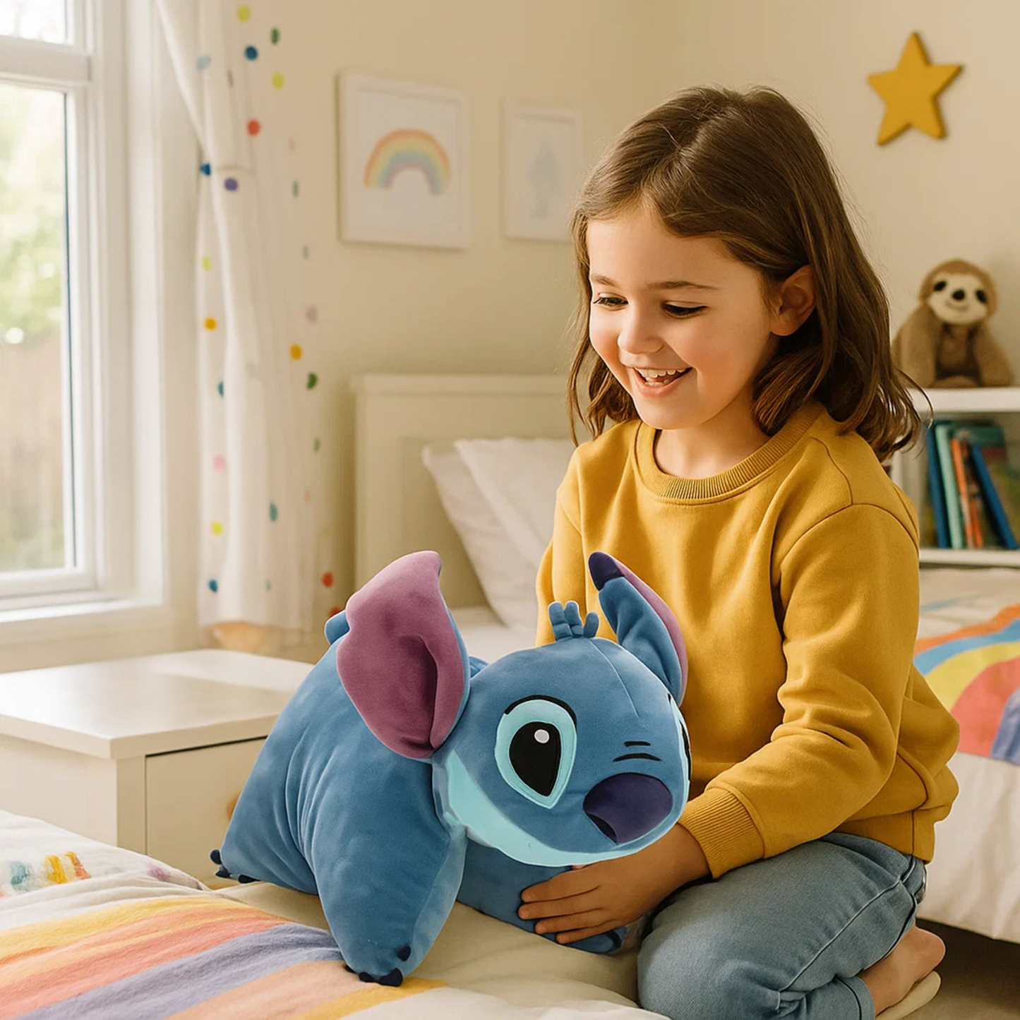 Lilo & Stitch 2 in 1 knuffel kussen