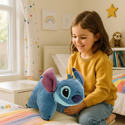 Lilo & Stitch 2 in 1 knuffel kussen